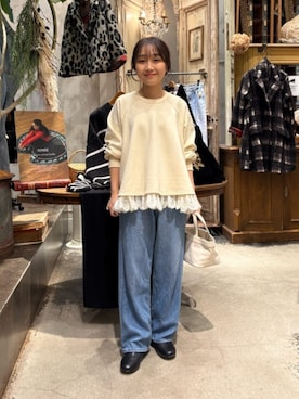 BEARDSLEYさん（レディース・149cm）の秋コーディネート