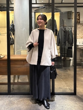 BEARDSLEYさん（レディース・162cm）の冬コーディネート