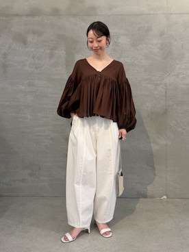 「BEARDSLEY（ビアズリー）のアイテム」を使った、BEARDSLEYさん（レディース・154cm）の冬コーディネート