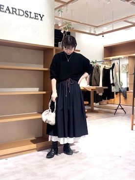 BEARDSLEYさん（レディース・160cm）の冬コーディネート