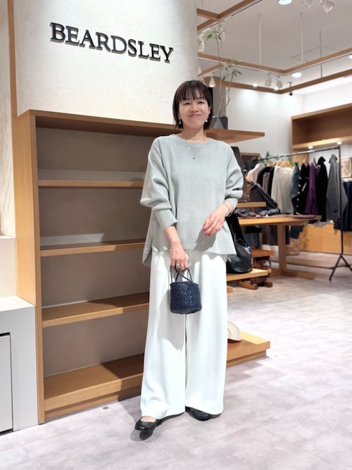 BAイニシャルサイドZIPニット（ニット/セーター）｜BEARDSLEY