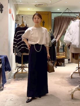 BEARDSLEYさん（レディース・154cm）の冬コーディネート