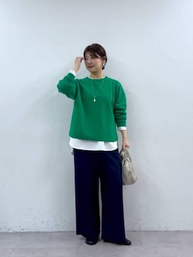 「BEARDSLEY（ビアズリー）のアイテム」を使った、BEARDSLEYさん（レディース・156cm）の秋コーディネート