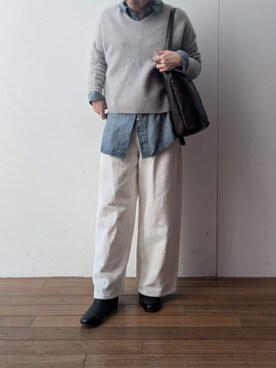 BEARDSLEYさん（レディース・163cm）の冬コーディネート