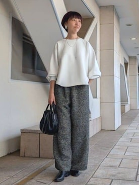 BEARDSLEYさん（レディース・164cm）の秋コーディネート