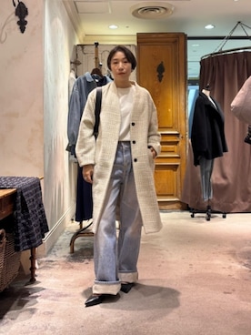 BEARDSLEYさん（レディース・157cm）の秋コーディネート