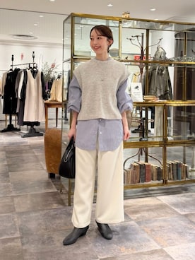 BEARDSLEYさん（レディース・154cm）の冬コーディネート