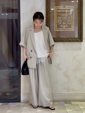 BEARDSLEYさん（レディース・154cm）の春コーディネート