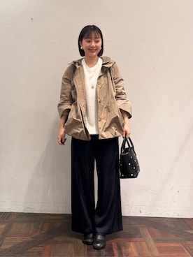 「BEARDSLEY（ビアズリー）のアイテム」を使った、BEARDSLEYさん（レディース・163cm）の冬コーディネート