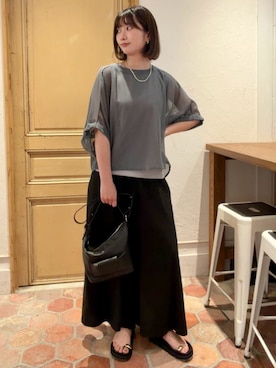 BEARDSLEYさん（レディース・162cm）の夏コーディネート
