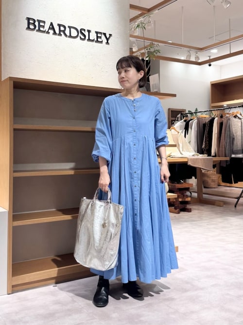 新品　今期　ビアズリー beardsley ギャザーワンピース　サイズ1 BEARDSLEY（ビアズリー）の「《ビアズリー》ギャザーワンピース