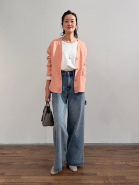 「BEARDSLEY（ビアズリー）のアイテム」を使った、BEARDSLEYさん（レディース・166cm）の秋コーディネート