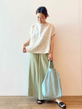 BEARDSLEYさん(レディース・165cm)の夏コーディネート