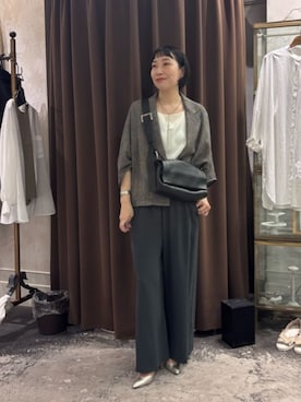 「BEARDSLEY（ビアズリー）のアイテム」を使った、BEARDSLEYさん（レディース・157cm）の夏コーディネート