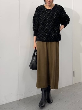 BEARDSLEYさん（レディース・164cm）の秋コーディネート