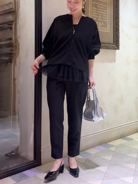 BEARDSLEYさん（レディース・154cm）の冬コーディネート