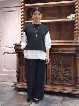 「ブラウスコーデ」｜BEARDSLEYさん（レディース・165cm）の秋コーディネート