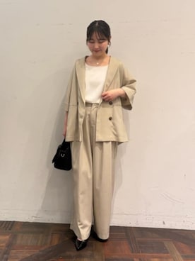 BEARDSLEYさん（レディース・158cm）の春コーディネート