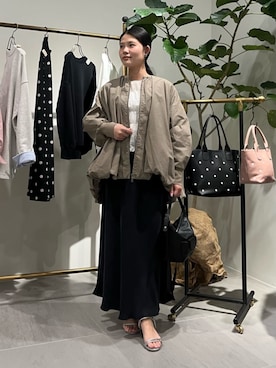 「BEARDSLEY（ビアズリー）のアイテム」を使った、BEARDSLEYさん（レディース・157cm）の春コーディネート