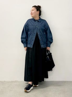 「アイテム（スニーカー）」を使った、BEARDSLEYさん（レディース・158cm）の夏コーディネート