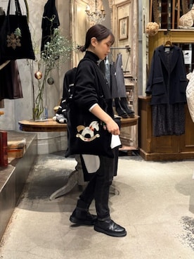 BEARDSLEYさん（レディース・149cm）の冬コーディネート