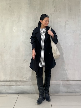 BEARDSLEYさん(レディース・156cm)の冬コーディネート