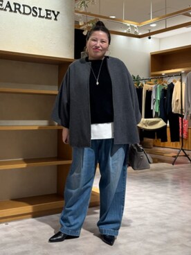 BEARDSLEYさん(レディース・158cm)の秋コーディネート