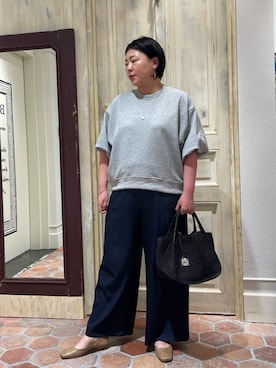 BEARDSLEYさん（レディース・157cm）の冬コーディネート