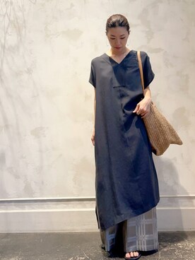 BEARDSLEYさん（レディース・159cm）の夏コーディネート