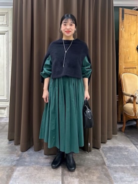 BEARDSLEYさん(レディース・152cm)の冬コーディネート