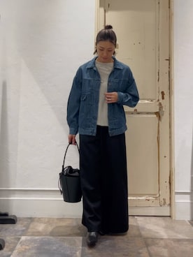 BEARDSLEYさん（レディース・159cm）の冬コーディネート