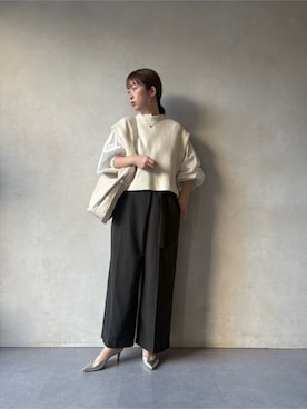 BEARDSLEYさん（レディース・162cm）の冬コーディネート