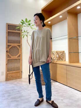 BEARDSLEYさん（レディース・166cm）の夏コーディネート