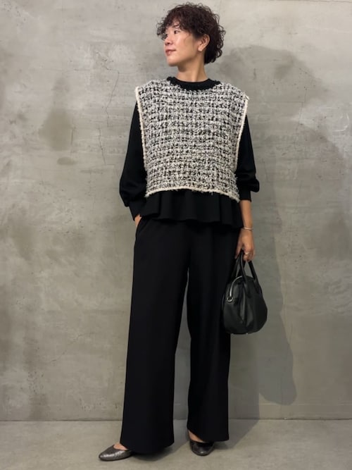 ツイードニットベスト（ベスト）｜BEARDSLEY（ビアズリー）の