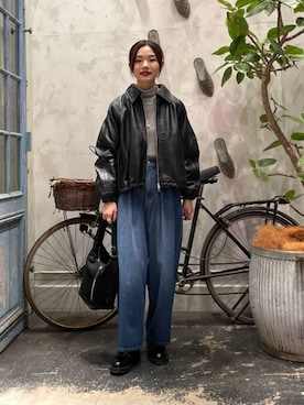 BEARDSLEYさん(レディース・157cm)の秋コーディネート