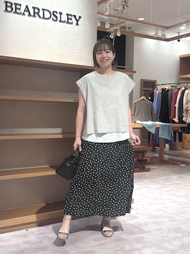 BEARDSLEYさん（レディース・160cm）の春コーディネート