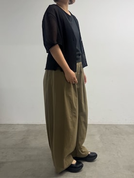 「リラックス」｜BEARDSLEYさん（レディース・171cm）の春コーディネート
