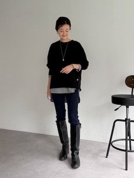 BEARDSLEYさん(レディース・166cm)の秋コーディネート