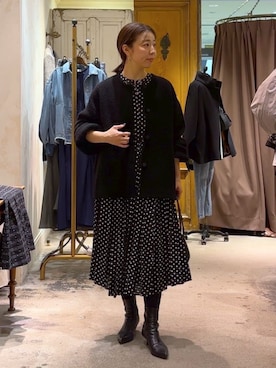 BEARDSLEYさん（レディース・154cm）の冬コーディネート