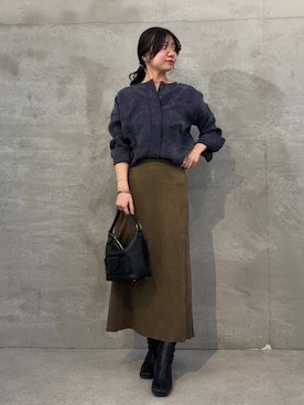 「BEARDSLEY（ビアズリー）のアイテム」を使った、BEARDSLEYさん（レディース・164cm）の冬コーディネート