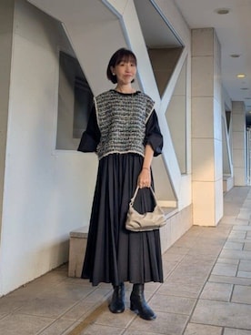 BEARDSLEYさん（レディース・164cm）の冬コーディネート