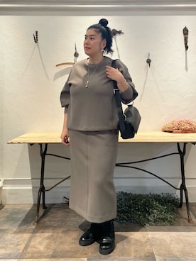 BEARDSLEYさん(レディース・166cm)の冬コーディネート