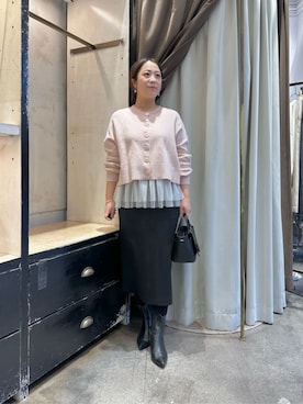 BEARDSLEYさん（レディース・153cm）の冬コーディネート