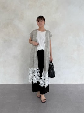 「リラックス」｜BEARDSLEYさん（レディース・152cm）の春コーディネート