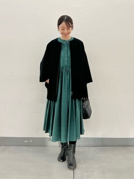 BEARDSLEYさん(レディース・154cm)の冬コーディネート