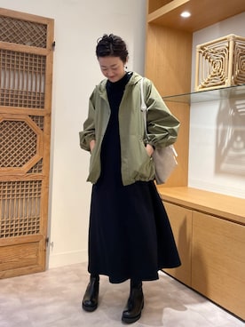 BEARDSLEYさん（レディース・160cm）の冬コーディネート