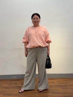 「BEARDSLEY（ビアズリー）のアイテム」を使った、BEARDSLEYさん（レディース・158cm）の冬コーディネート