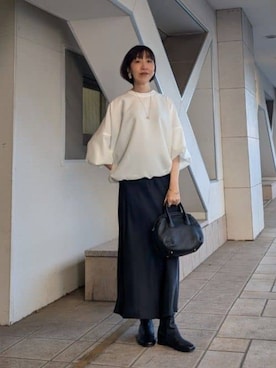「BEARDSLEY（ビアズリー）のアイテム」を使った、BEARDSLEYさん（レディース・164cm）の冬コーディネート