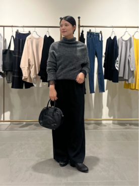 「BEARDSLEY（ビアズリー）のアイテム」を使った、BEARDSLEYさん（レディース・157cm）の秋コーディネート