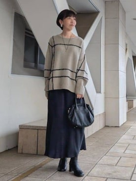 BEARDSLEYさん(レディース・164cm)の秋コーディネート